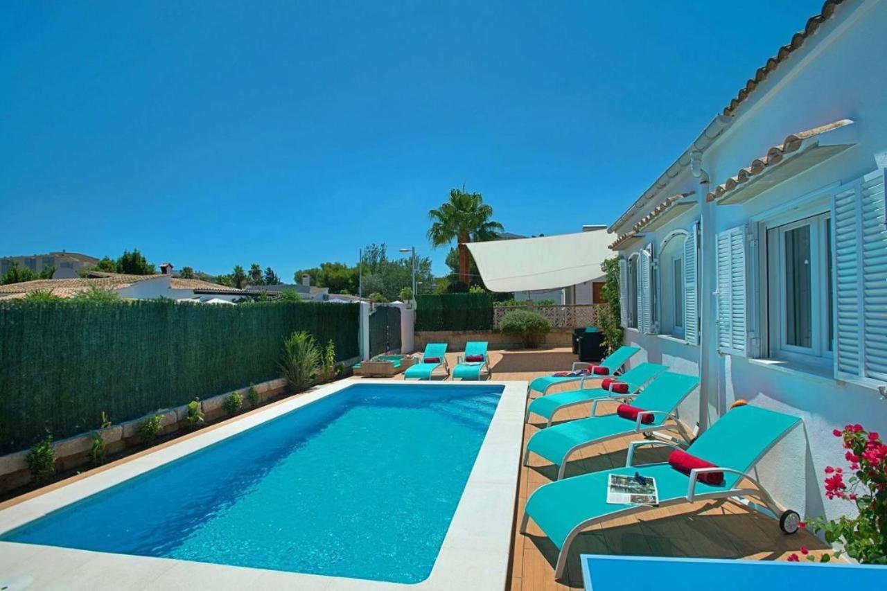 Villa Blau Alcúdia Esterno foto