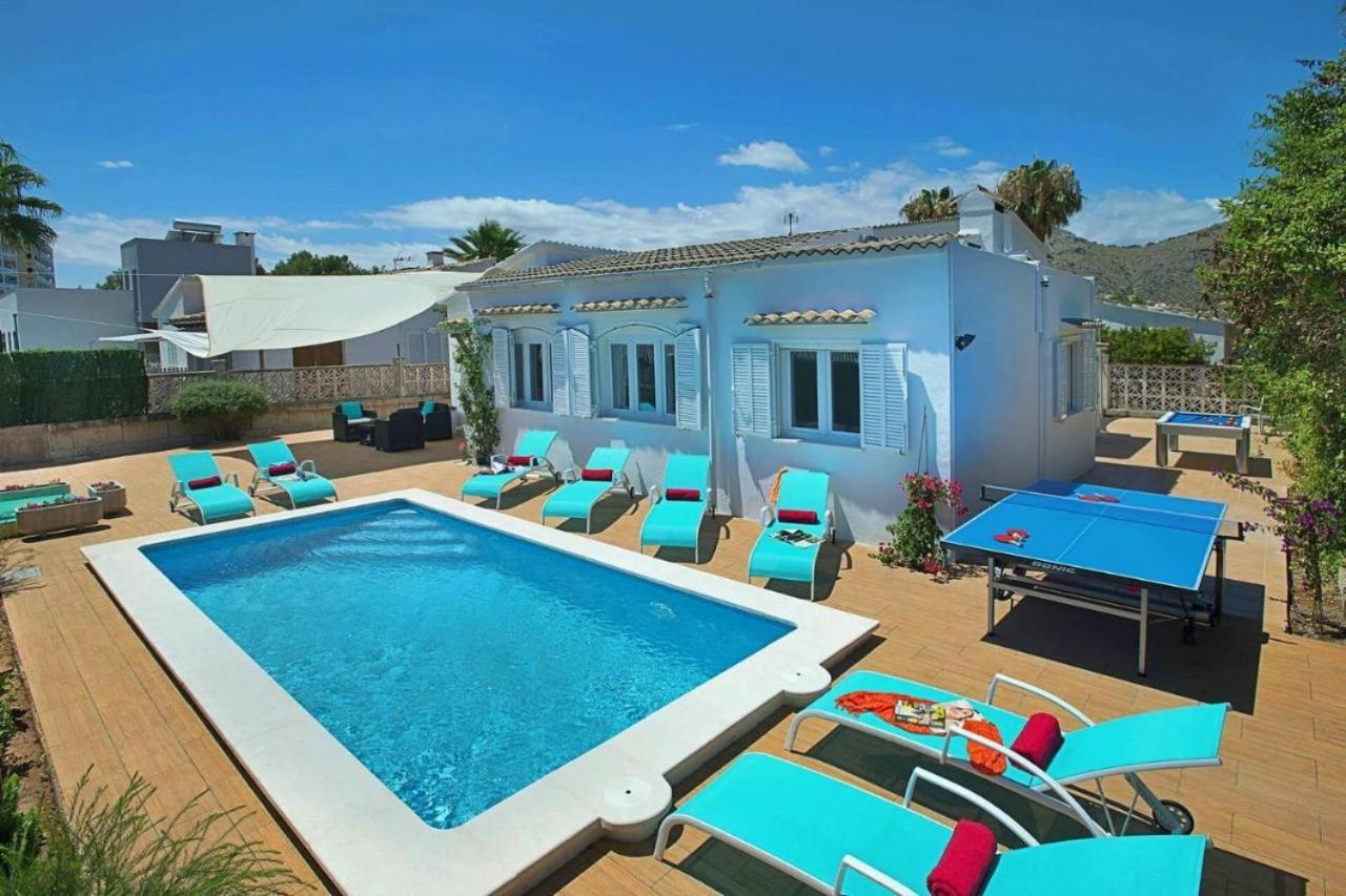 Villa Blau Alcúdia Esterno foto